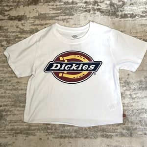 Dickies White Crop Tee